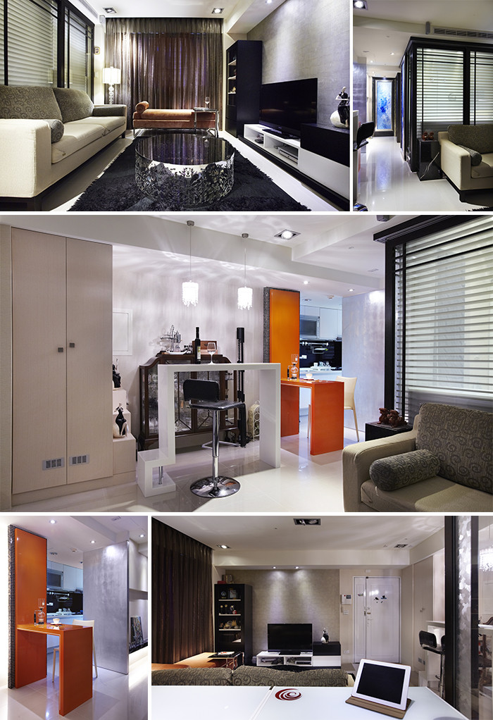 個性時尚風格客廳設計
