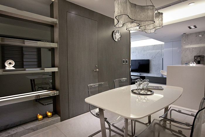 現(xiàn)代簡(jiǎn)約風(fēng)格別墅豪宅餐廳設(shè)計(jì)