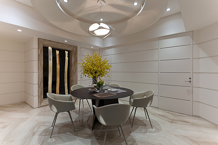 現(xiàn)代時尚風(fēng)格別墅餐廳設(shè)計