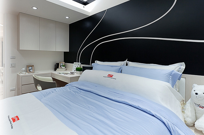 溫馨浪漫的別墅臥室設(shè)計效果圖