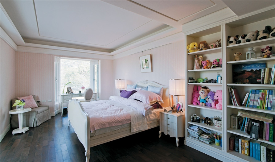 山水怡居·歐式新古典復(fù)式別墅兒童房設(shè)計方案