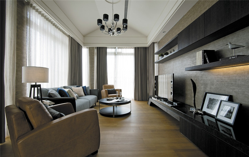 壹公館·經(jīng)典新古典復(fù)式別墅影音室設(shè)計方案