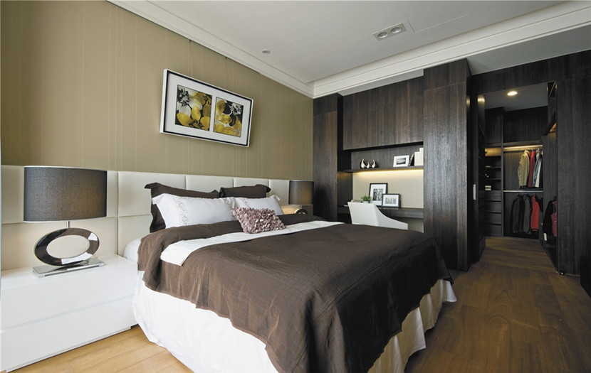 壹公館·經(jīng)典新古典復(fù)式別墅主臥設(shè)計方案