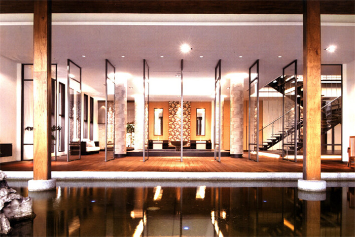 中式禪意售樓處設計