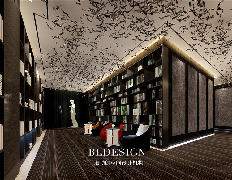 H時尚精品酒店電梯廳設計方案