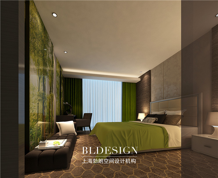 H五星級標準時尚精品酒店客房設計方案