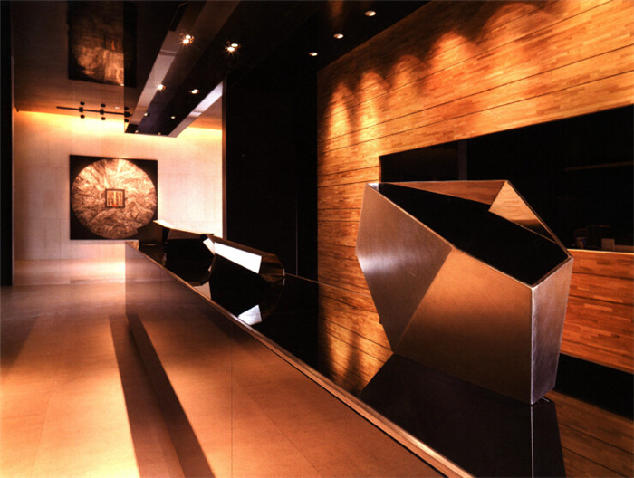 摩登藝術(shù)售樓處接待臺(tái)設(shè)計(jì)方案