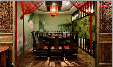 望江南主題餐廳設(shè)計(jì)效果圖