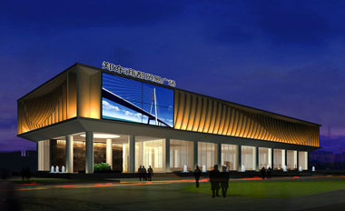 鄭州創(chuàng)意售樓處外觀設(shè)計(jì)方案