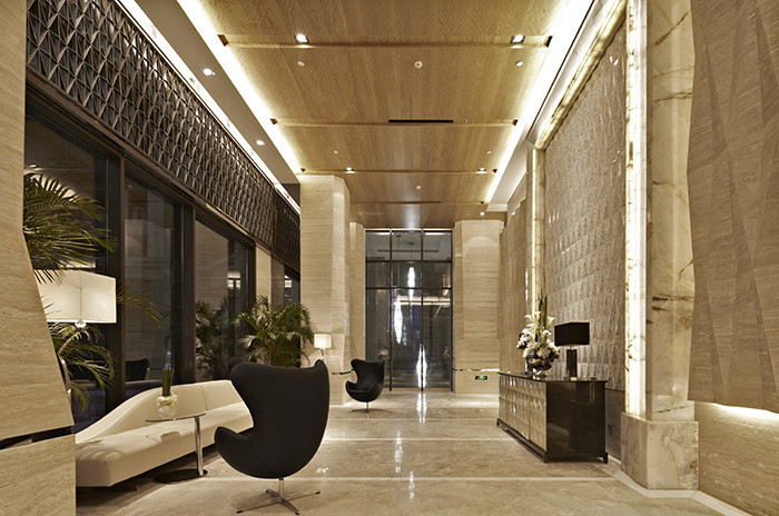 鉆石主題高檔大氣的售樓處設(shè)計說明