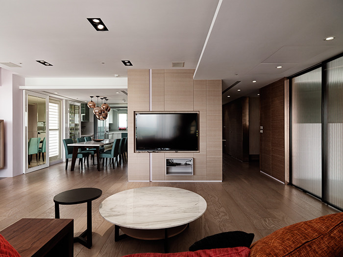 時尚大氣的開放式別墅設(shè)計方案