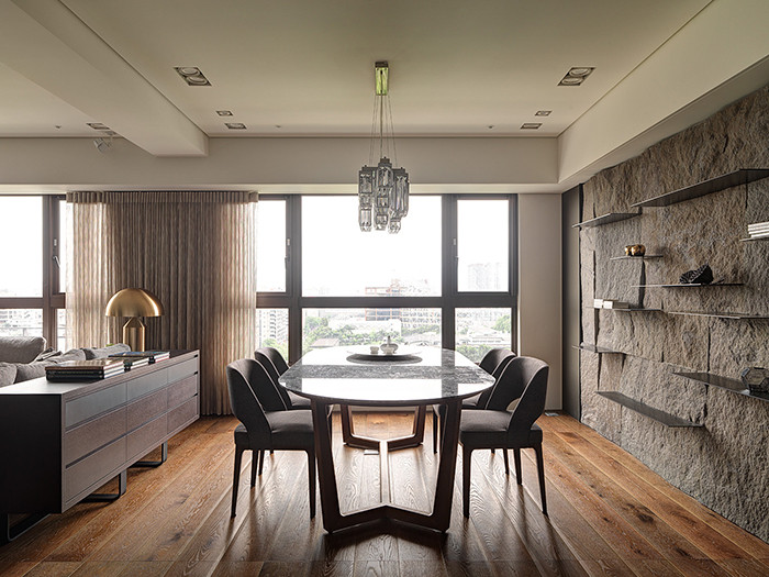 采光極佳的都市別墅室內(nèi)設(shè)計圖