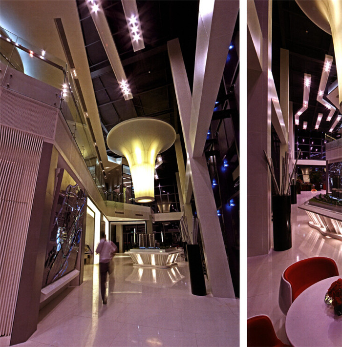 高檔大氣的售樓部設計效果圖