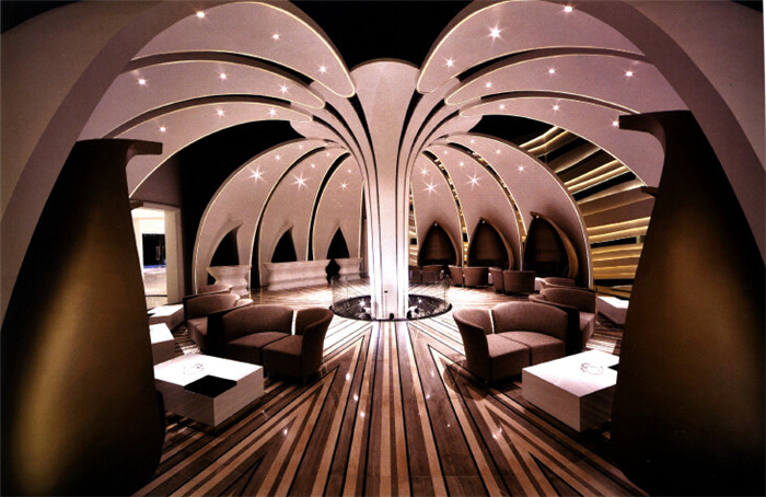 適合中產(chǎn)階級(jí)年輕白領(lǐng)的時(shí)尚現(xiàn)代銷(xiāo)售中心設(shè)計(jì)方案