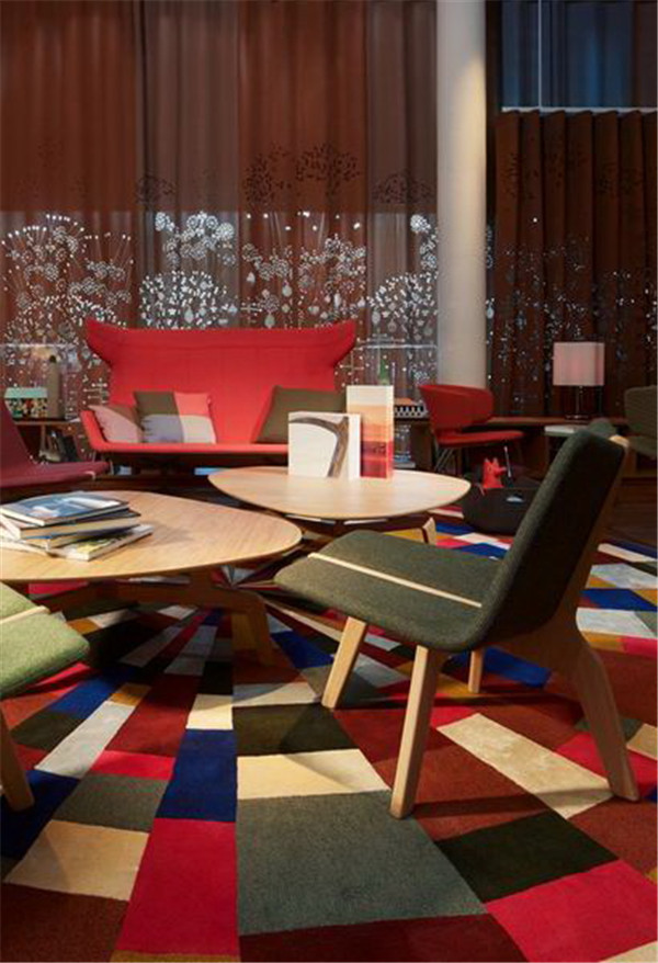 多彩的時尚酒店空間