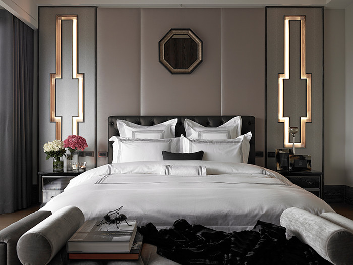 紳士品味別墅豪宅臥室設(shè)計(jì)圖