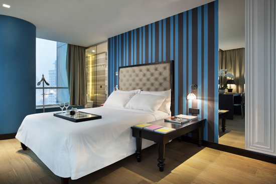 主題色彩：酒店客房設計