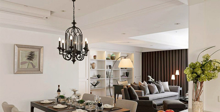 現(xiàn)代新古典風(fēng)格別墅餐廳設(shè)計