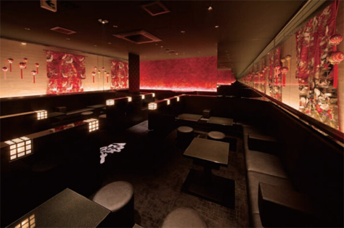 日式娛樂會所設(shè)計效果圖