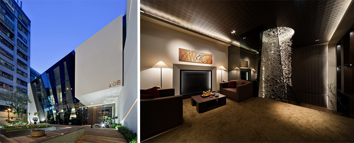 鬧中取靜的售樓處設(shè)計案例