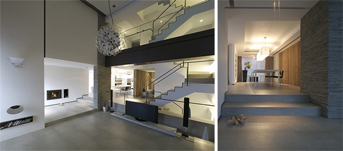 黑白灰主調(diào)時(shí)尚別墅設(shè)計(jì)案例