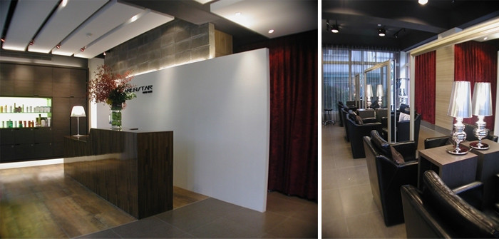 亦古亦今的時尚簡約風(fēng)格美發(fā)會所設(shè)計案例