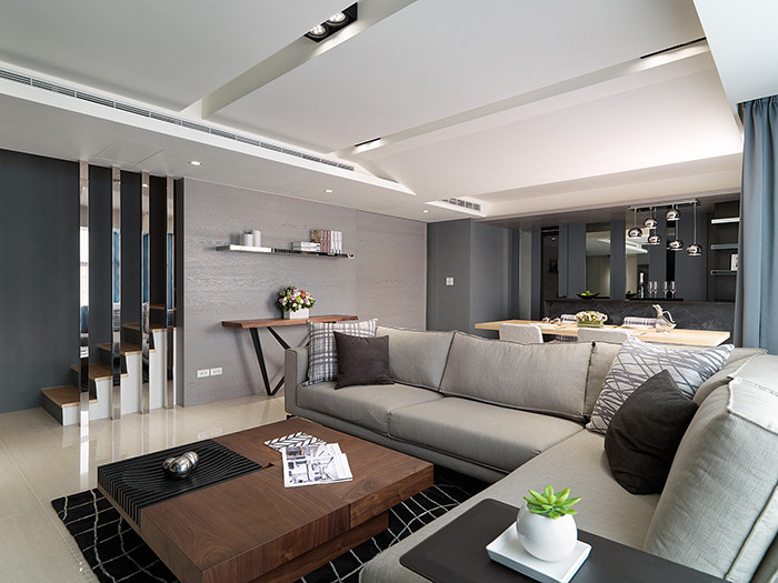 時(shí)尚現(xiàn)代的復(fù)式別墅設(shè)計(jì)案例