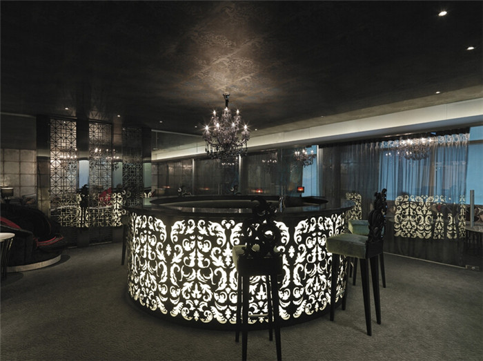 中西合璧的高檔售樓處接待會所設計