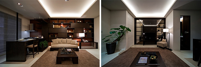 新中式樣板房設(shè)計(jì)案例