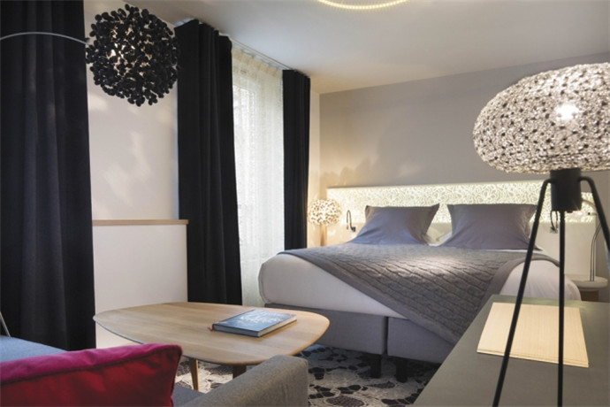 高雅的旅館客房空間設(shè)計(jì)