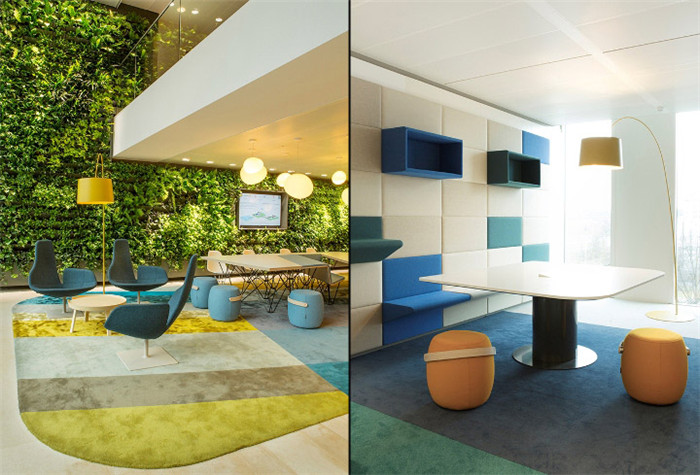 清新明亮的辦公室設(shè)計