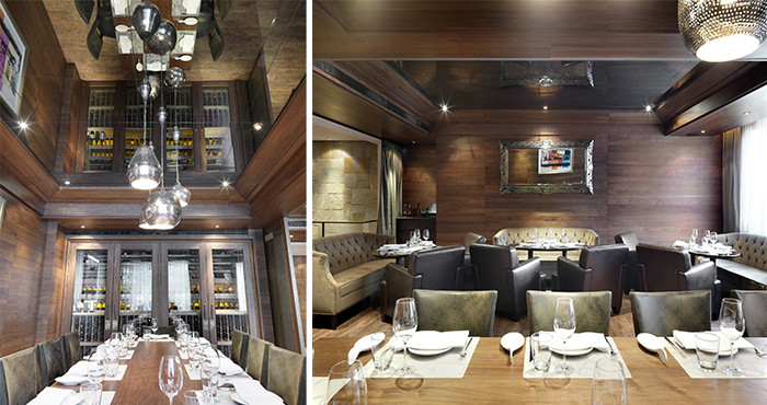 精致復(fù)古的意大利餐廳設(shè)計案例