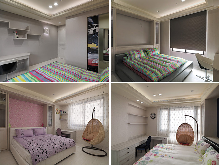 充滿正能量的別墅兒童房設(shè)計方案