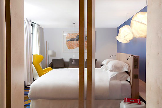 干凈舒適的酒店客房設計