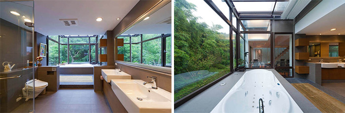 半開放式別墅衛(wèi)浴系統(tǒng)設(shè)計