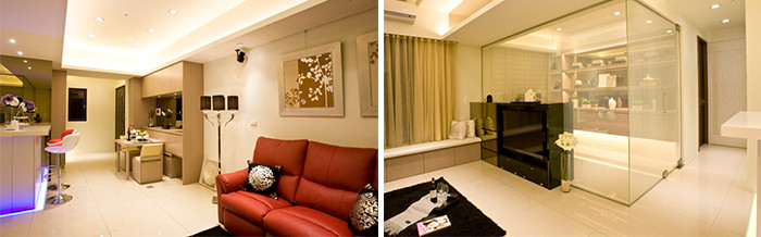 時(shí)尚溫馨的別墅客廳設(shè)計(jì)