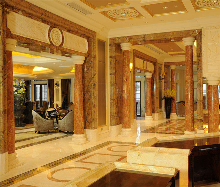 歐式奢華大氣的別墅會(huì)所設(shè)計(jì)案例