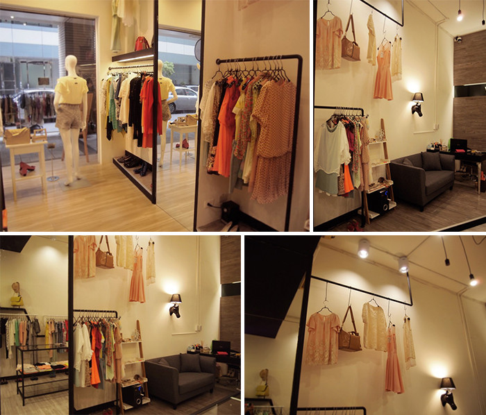 簡(jiǎn)約時(shí)尚的潮流女裝店店面設(shè)計(jì)