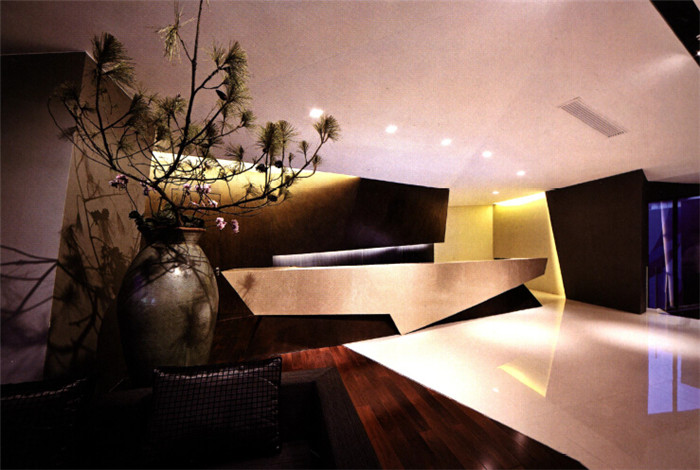 高檔售樓會所接待大廳設(shè)計