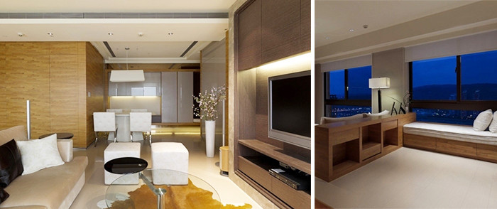 富有品位的木質暖系別墅室內設計