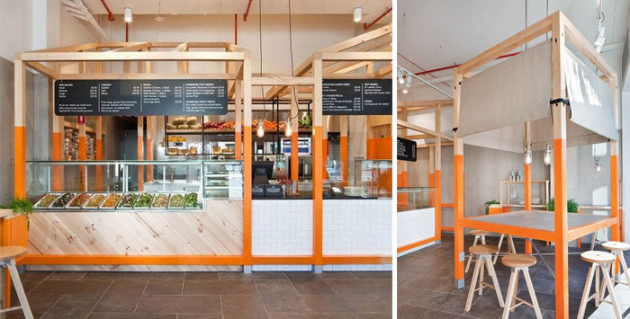 狐貍小屋特色快餐店設計