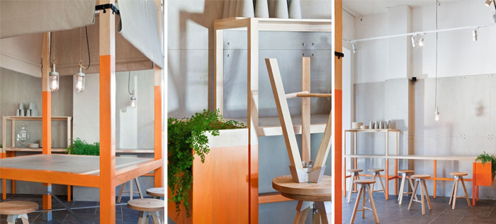 國外創(chuàng)意快餐店設計案例