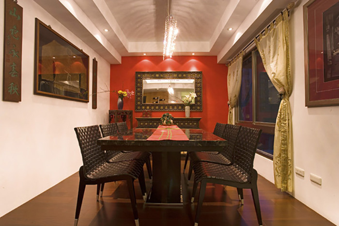 別墅餐廳設計效果圖