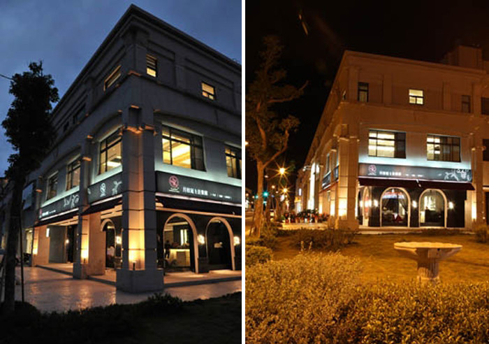 月桂冠西餐廳外觀門頭設(shè)計