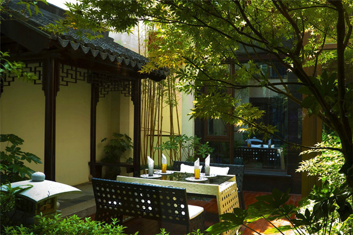 筑融于景   中式別墅庭院設計萬年不變的實用法則