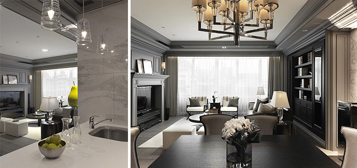 別墅客廳設(shè)計(jì)案例