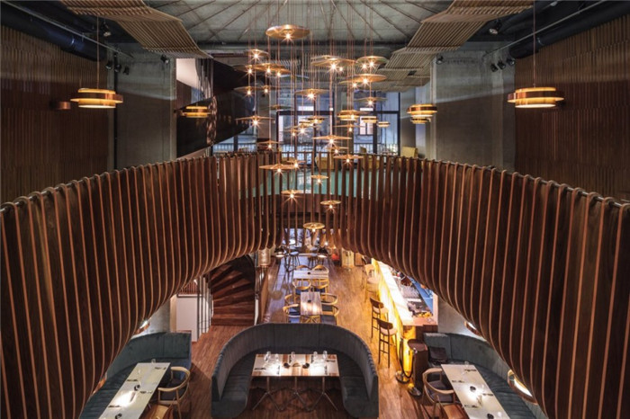 復(fù)古餐飲酒吧俱樂部設(shè)計(jì)案例