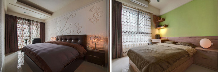 歸隱田園的優(yōu)雅風別墅臥室設計