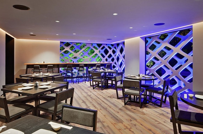 墨西哥最好的日本餐廳室內設計