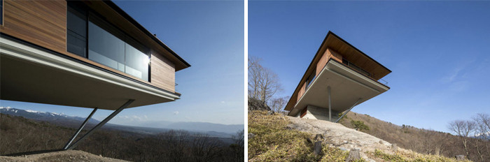 驚險無比的山巔豪宅設計圖